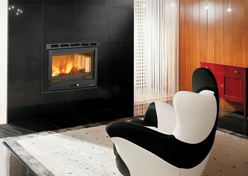 Italian Wood Burning Fireplace